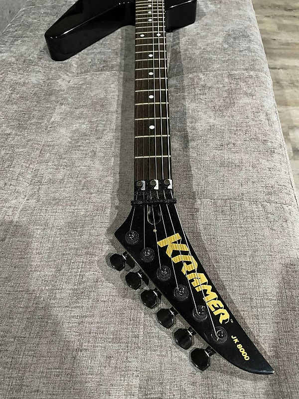 Kramer ESPヴィンテージ 1980s Kramer/ESP JK1000 - RARE Tiger Graphic/RARE Matching