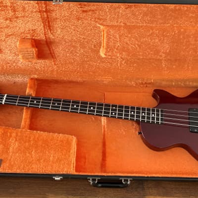 Gibson Les Paul Bass, Cherry, USA 1990, Active, Hard Case image 25