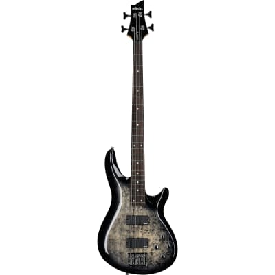 Schecter C-4 Plus Bass Guitar, Charcoal Burst image 2