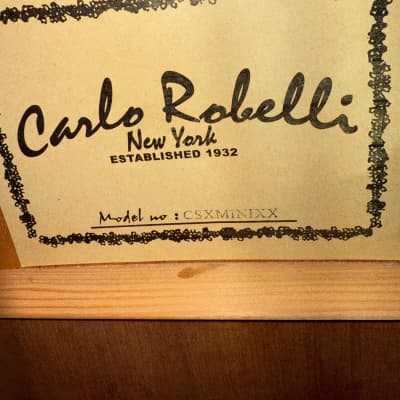 Carlo Robelli CSXMINIXX 3/4 Travel Size Acoustic Guitar image 3