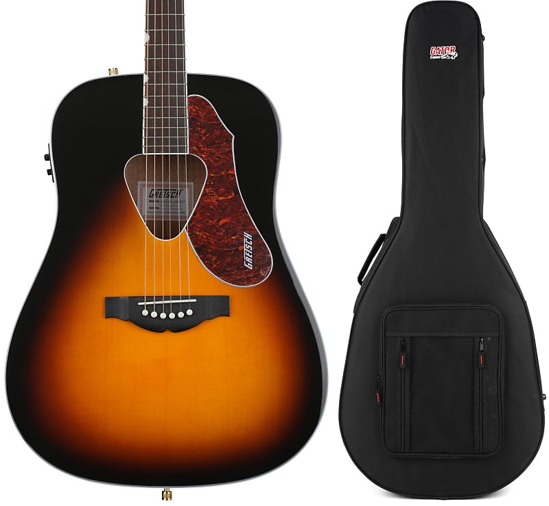 Amazon.com: Gretsch G5024E Rancher Dreadnought - Sunburst
