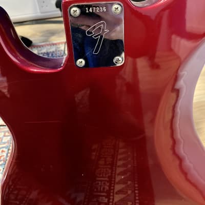 Fender Precision Bass 1966 Candy Apple Red image 4