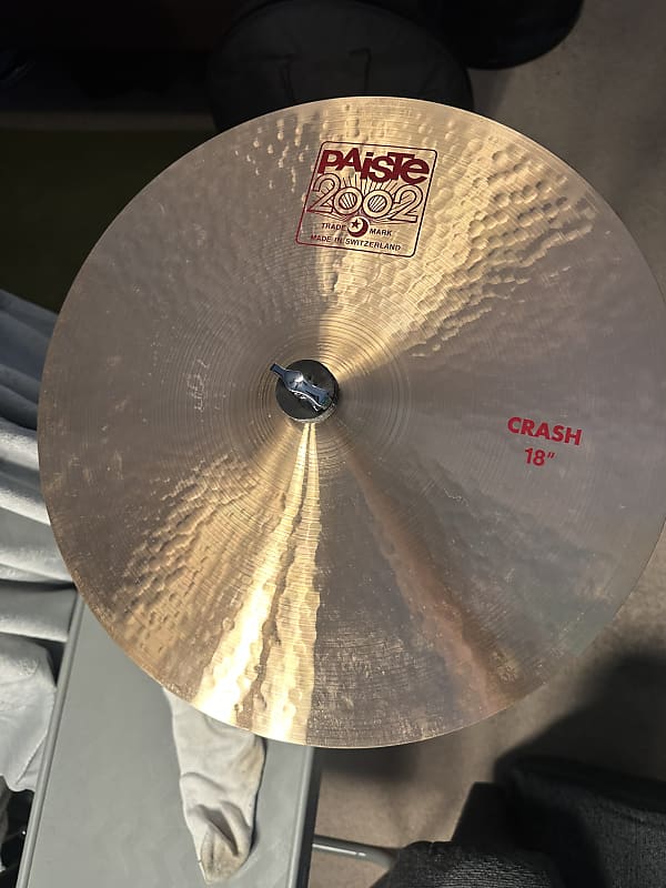 Paiste 2002クラッシュ18 Crash 現状品 Paiste 18