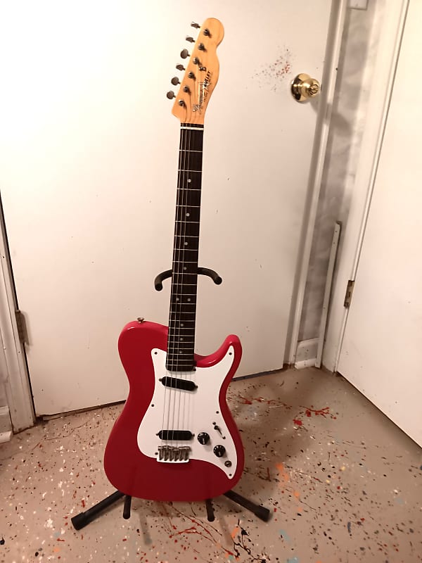 Fender Bullet II with Rosewood Fretboard 1981 - 1982 - Red image 1