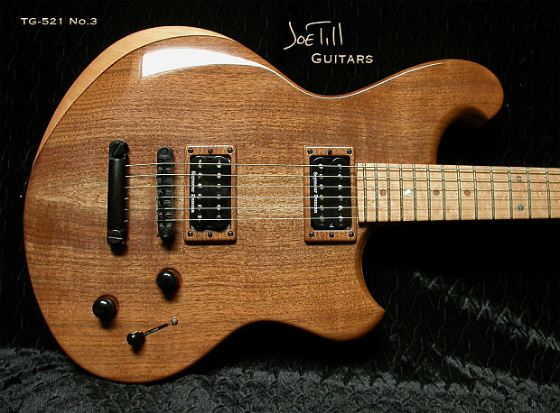 Joe Till Guitars TG-521 No.3  - Walnut Top Setneck - Handmade in USA - Builder Direct image 1