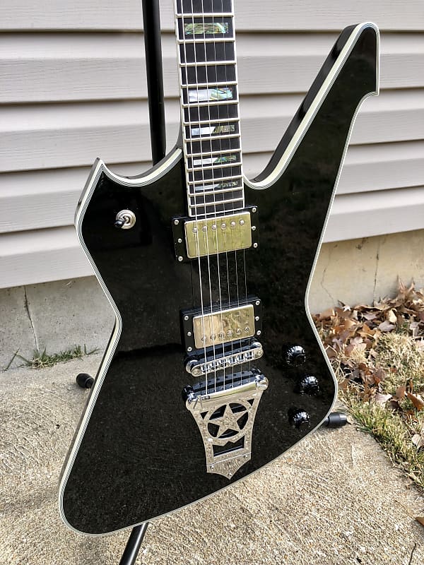 Washburn PS2000 Paul Stanley USA Cracked Mirror Guitar KISS
