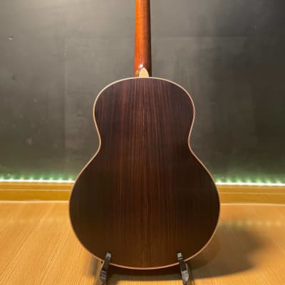 Hsienmo F shape Sinker Redwood solid top + Solid wild Indian rosewood with hardcase (SOLD) image 12