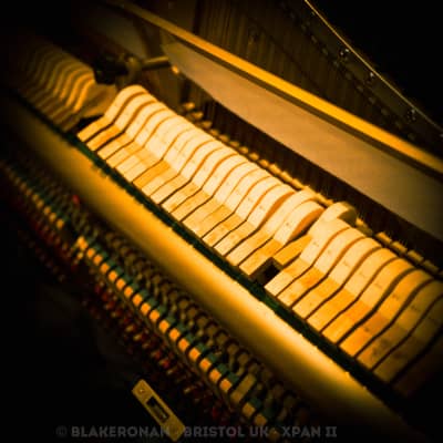 Yamaha u3 upright piano 19XX - Black Perfect Condition image 5