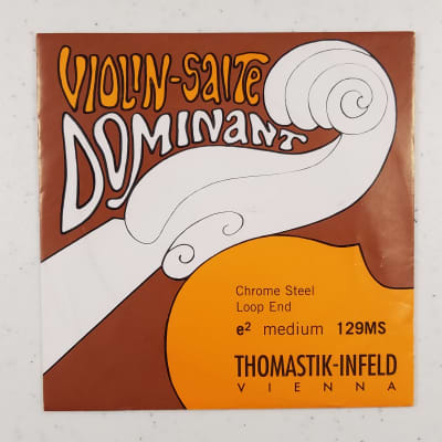Thomastik Dominant 4/4 Violin Loop End Single E String (129MS)