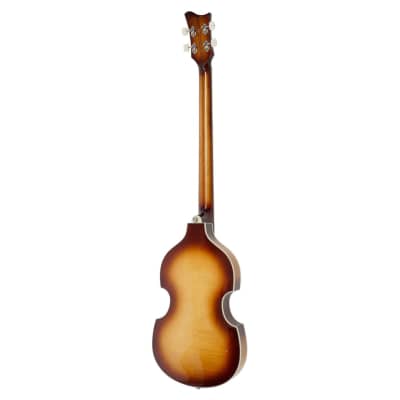 Hofner Contemporary Violin Bass Guitar - Sunburst image 5