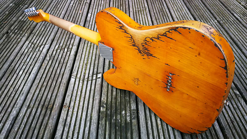 VttRelics Tele heavy Relic B'scotch Blackguard 50's Blond