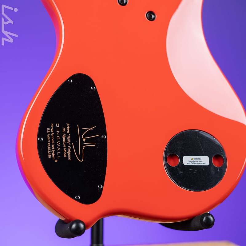 Dingwall NG-3 5-String Bass Guitar Fiesta Red | Reverb