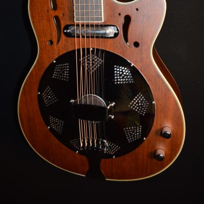 Dean Resonator Cutaway Satin Natural Acoustic Electric Guitar - Brand New B-Stock image 1