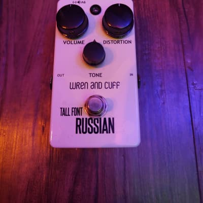 Wren and Cuff Tall Font Russian Fuzz