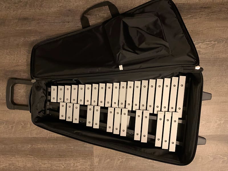 Pearl Xylophone with Travel Case (and a music stand) | Reverb