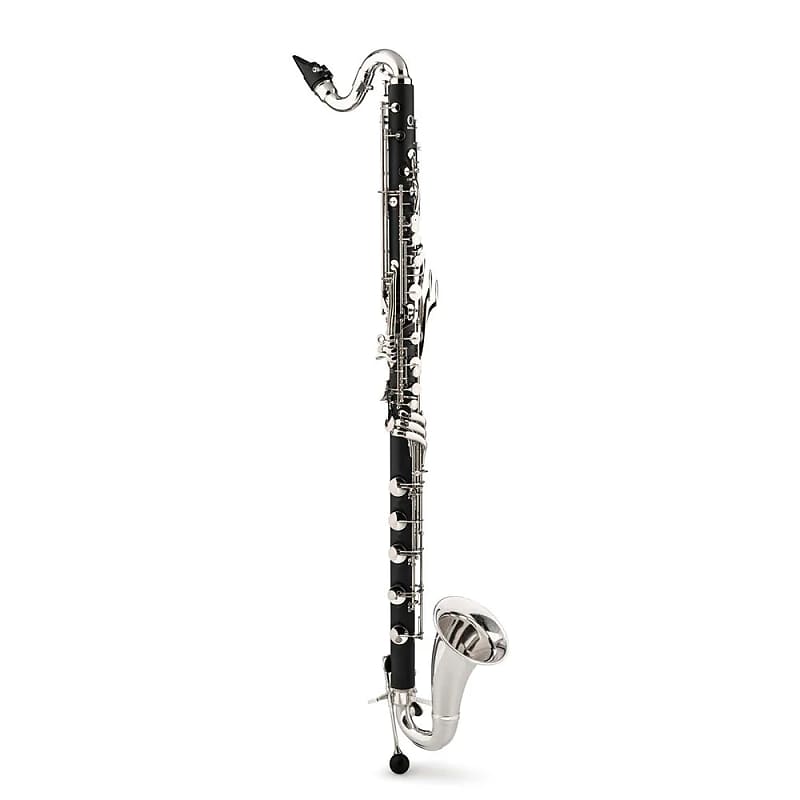 Backun Alpha Bass Clarinet- Low C, Backpack Case-Silver image 1