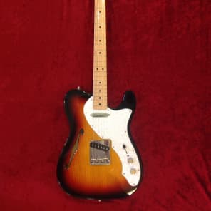 Fender Thinline Telecaster 3-Color Sunburst image 2