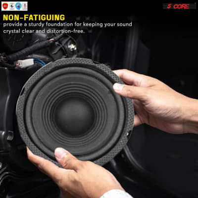 5Core Car Speaker Coaxial Way 5" 200 Watts PMPO Speakers for Car Audio CS-05 MR image 9