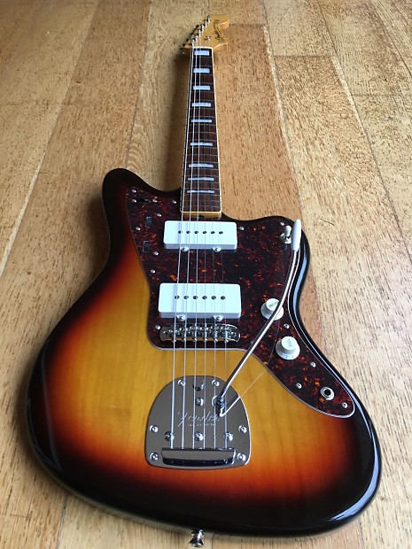 Fender Jazzmaster 66 RI CIJ Blocks Binding 1997 2000 Three Tone Sunburst