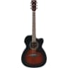 Ibanez AC400CEDVS Artwood Solid Top Grand Concert Acoustic-Electric Guitar Dark Violin Sunburst