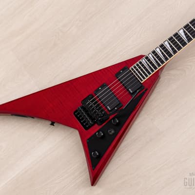 2008 Jackson Stars Randy Rhoads RR-J1E Flying V Trans Red