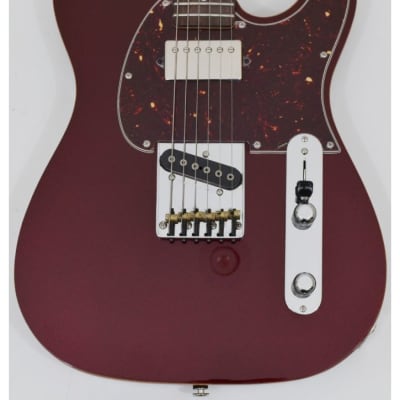 G&L USA ASAT Classic Bluesboy Electric Guitar Ruby Red Metallic image 2