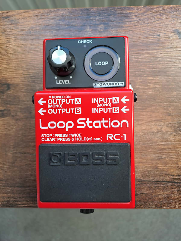 Boss RC1 Looper Pedal. Reverb