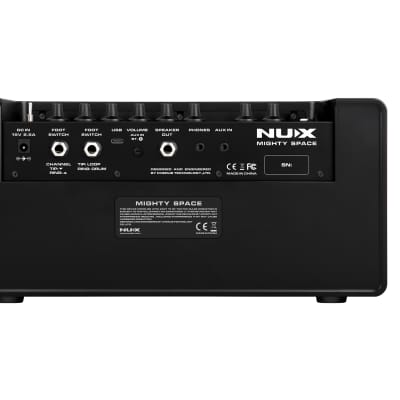 NuX Mighty Space 30W 2x2" Wireless Portable Stereo Guitar Combo Amp image 3