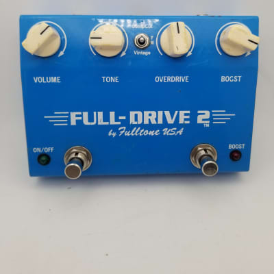 Fulltone Full Drive 2 (Non-MOSFET) | Reverb