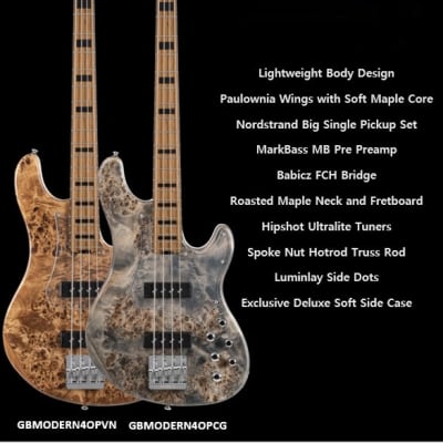 Cort GBMODERN4OPCG GB Series Modern Bass Guitar – Open Pore Charcoal Grey – 7.90 pounds – IC220404959 image 6