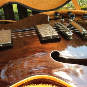 Greco SA-550W MIJ ES-335 Style Japan Lawsuit  Guitar 1978 Walnut Brown image 17