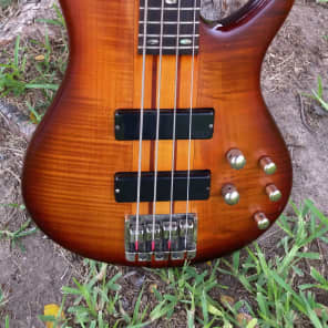 Soundgear Ibanez SR900FM 4 String Bass Bartolini Pickups Active Electronics Para Eq image 4