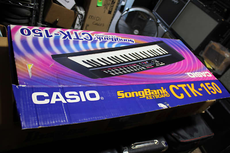 CASIO CTK-150 キーボード　美品 Casio CTK-150 Keyboard Song Bank with Box and batteries w