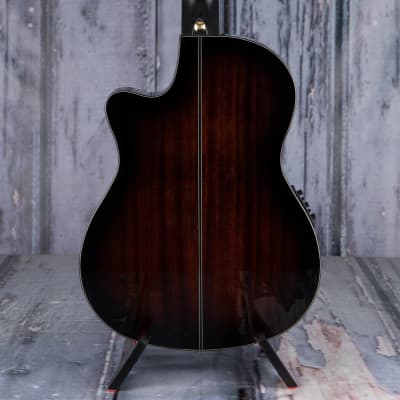 Ibanez GA35TCE Thinline Classical Acoustic/Electric, Dark Violin Sunburst image 3