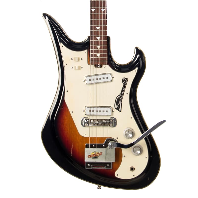 1960s Teisco Spectrum 22 - Sunburst - Made in Japan Vintage