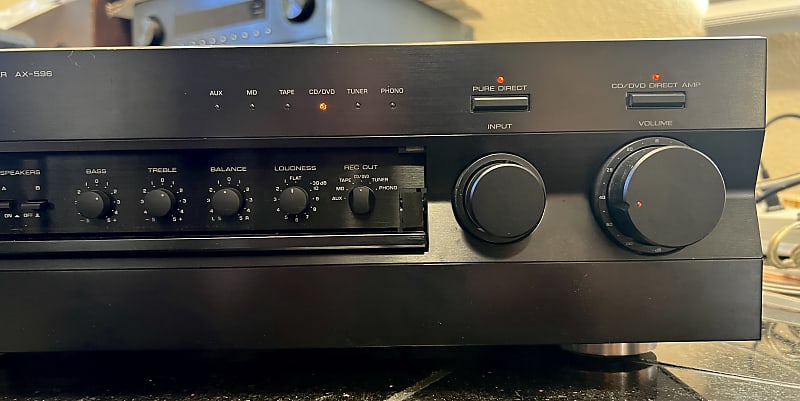 YAMAHA AX-596 Stereo Amplifier Owner's Manual