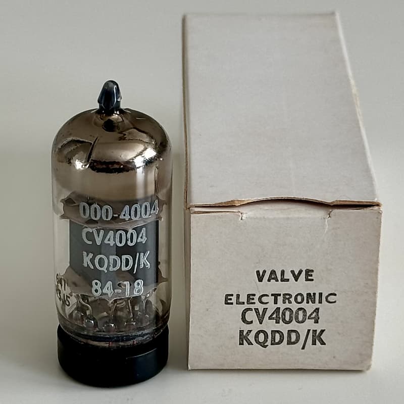 アンプ Mullard M8137/CV4004 ECC83 12AX7 Mullard KQDD/K M8137 CV4004 ECC83 Box Plate Valve Tube NOS