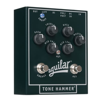 Aguilar Tone Hammer Bass EQ Effect Pedal Preamp (Direct Box) image 2