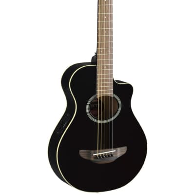 Yamaha APXT2 3/4 Size Acoustic-Electric Guitar - Black image 2