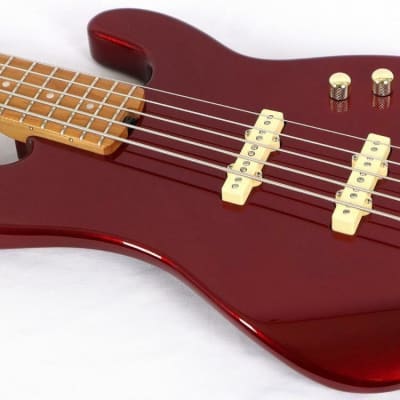 Charvel Pro Mod San Dimas 5-String Candy Apple Red Electric Bass Guitar image 5