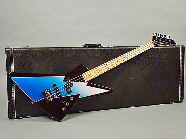 ベース CHARVEL RP BASS 1984 Charvel Pre-Production Bass Dark Blue Burst with Kahler