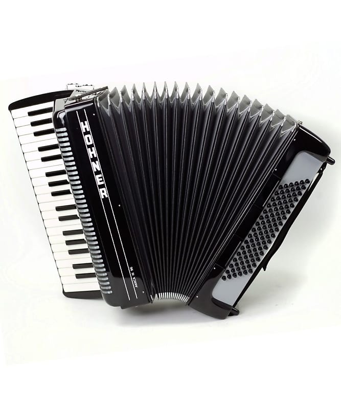 HOHNER AMICA Ⅲ 96 NEW Black Hohner Amica III Forte Piano Accordion LMM 34 72