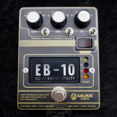 Walrus Audio Eb 10 Eq//Boost Utility image 4