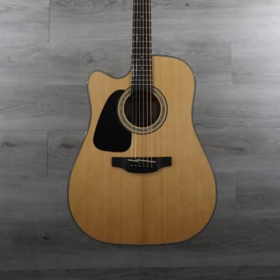 Takamine GD30CE LH NAT G30 Series Dreadnought Cutaway Acoustic/Electric Guitar Left-Handed Natural Gloss image 2