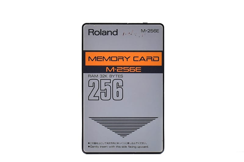 Roland M-256e Memory Card RAM 32K Bytes