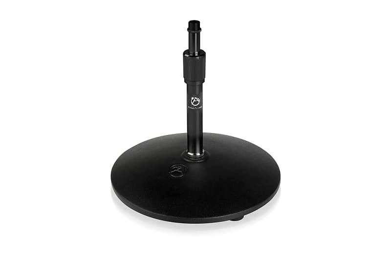 Atlas IED DMS7E 8-13 H Ebony Bass Drum/Guitar Amplifier Microphone Stand with Round Base image 1
