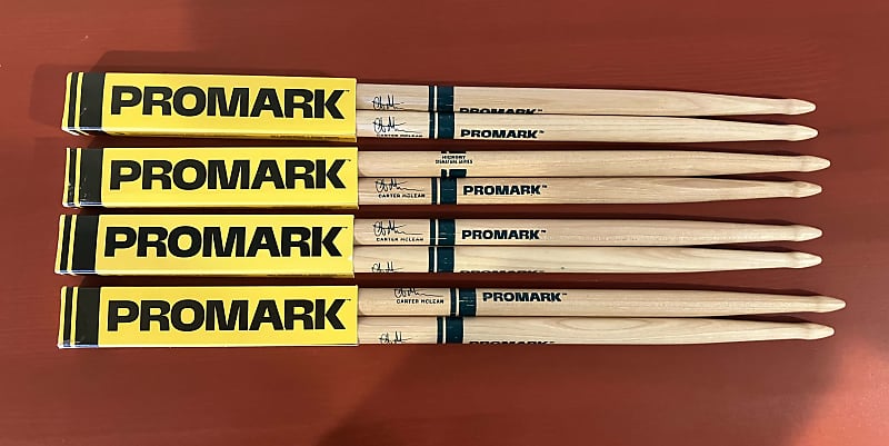 Promark Carter Mclean Signature Drum Sticks 4 Pairs Open Box Reverb