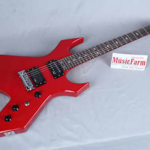 BC Rich NJ Retro Warlock Electric Guitar Ferrari Red
