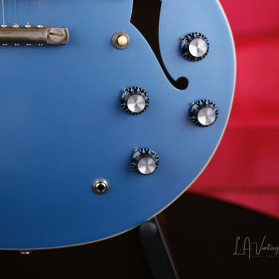 Josh Williams ‘Mockingbird’ JWG274 Semi-Hollowbody Electric Guitar-Pelham Blue Finish & Bloombucker Pickups! image 7