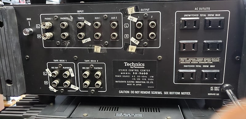 Technics 9600 SET (110W/Ch) ( SE-9600, SU-9600 , ST-9600